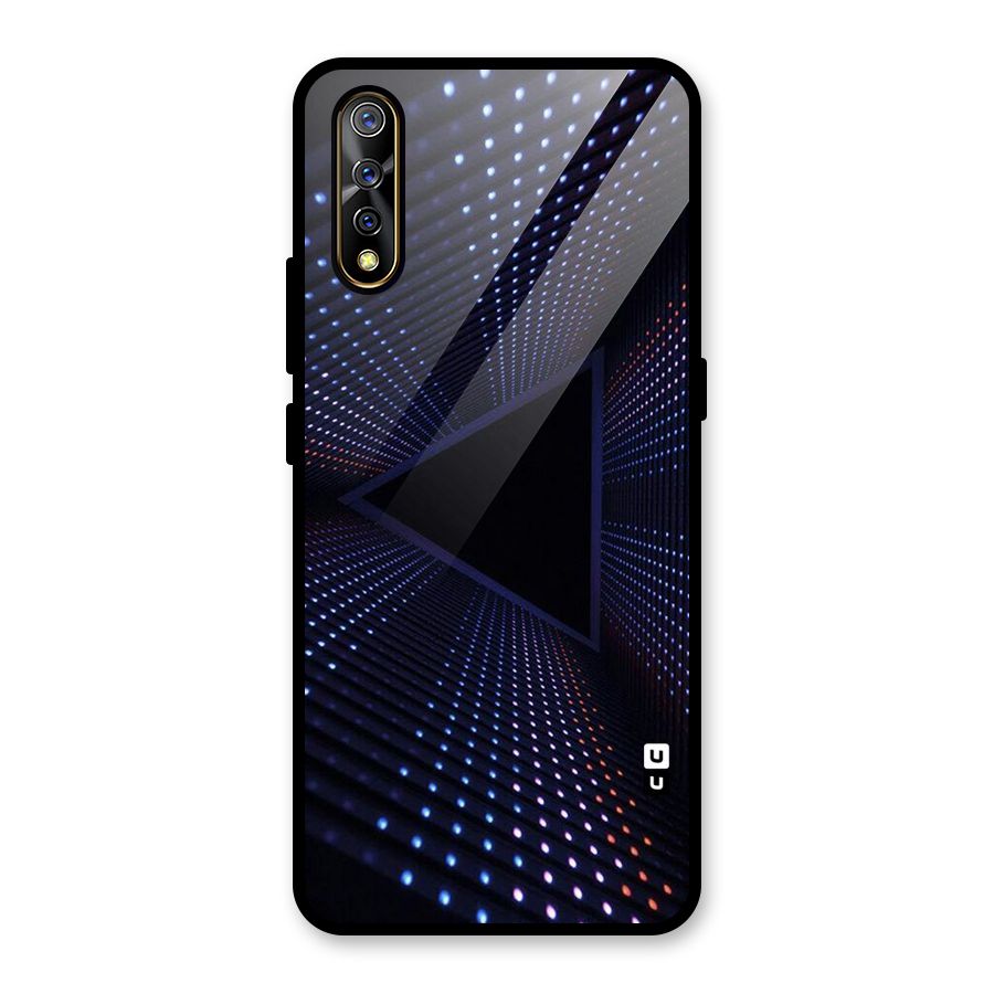 Stars Abstract Glass Back Case for Vivo S1