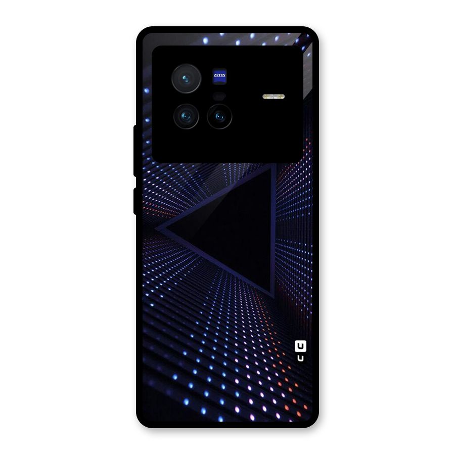 Stars Abstract Glass Back Case for Vivo X80