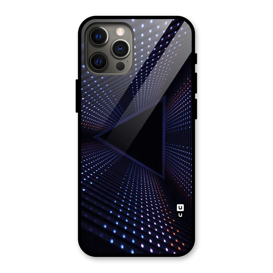 Stars Abstract Glass Back Case for iPhone 12 Pro Max
