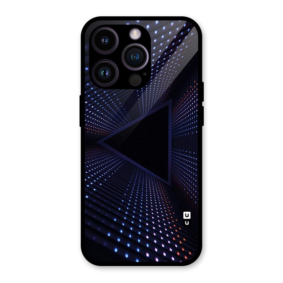 Stars Abstract Glass Back Case for iPhone 14 Pro