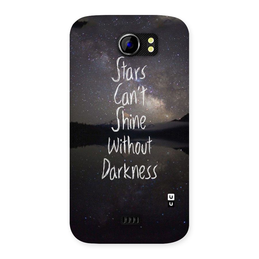 Stars Shine Back Case for Micromax Canvas 2 A110