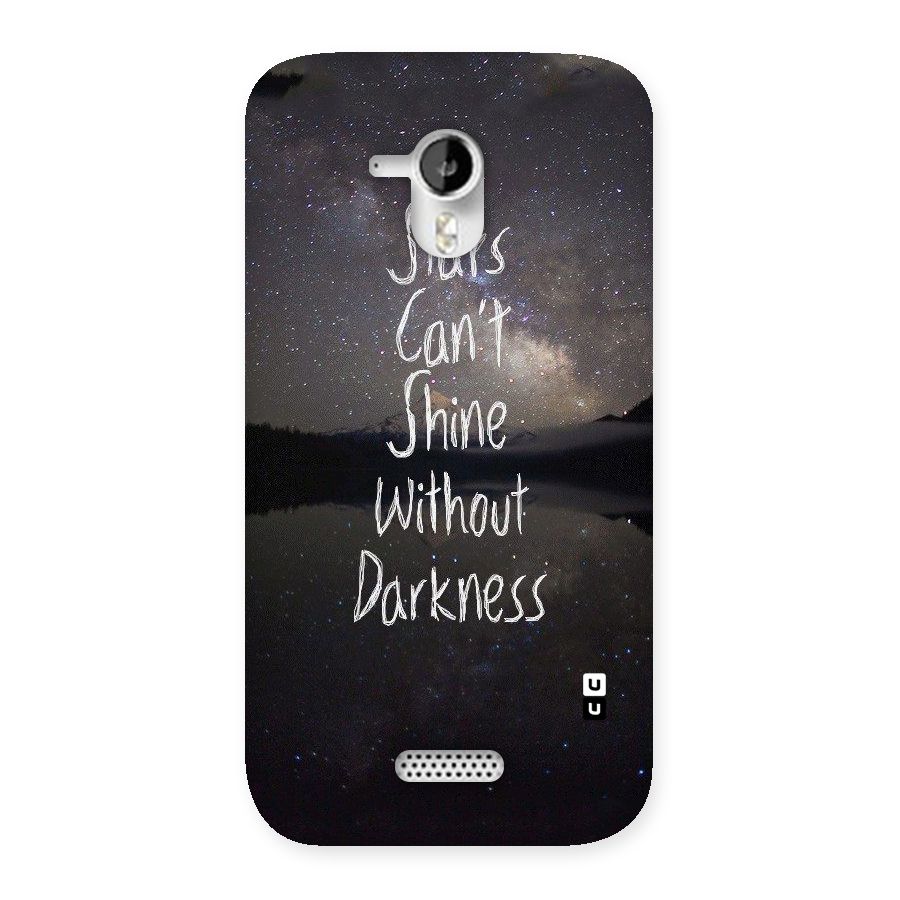 Stars Shine Back Case for Micromax Canvas HD A116