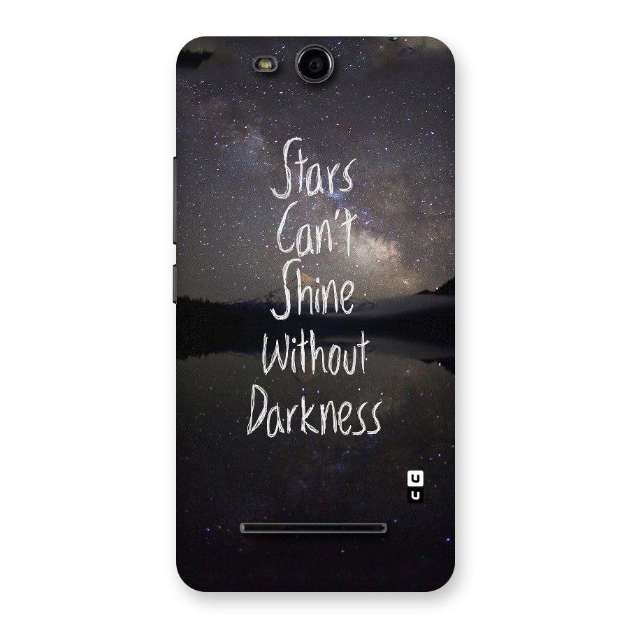 Stars Shine Back Case for Micromax Canvas Juice 3 Q392