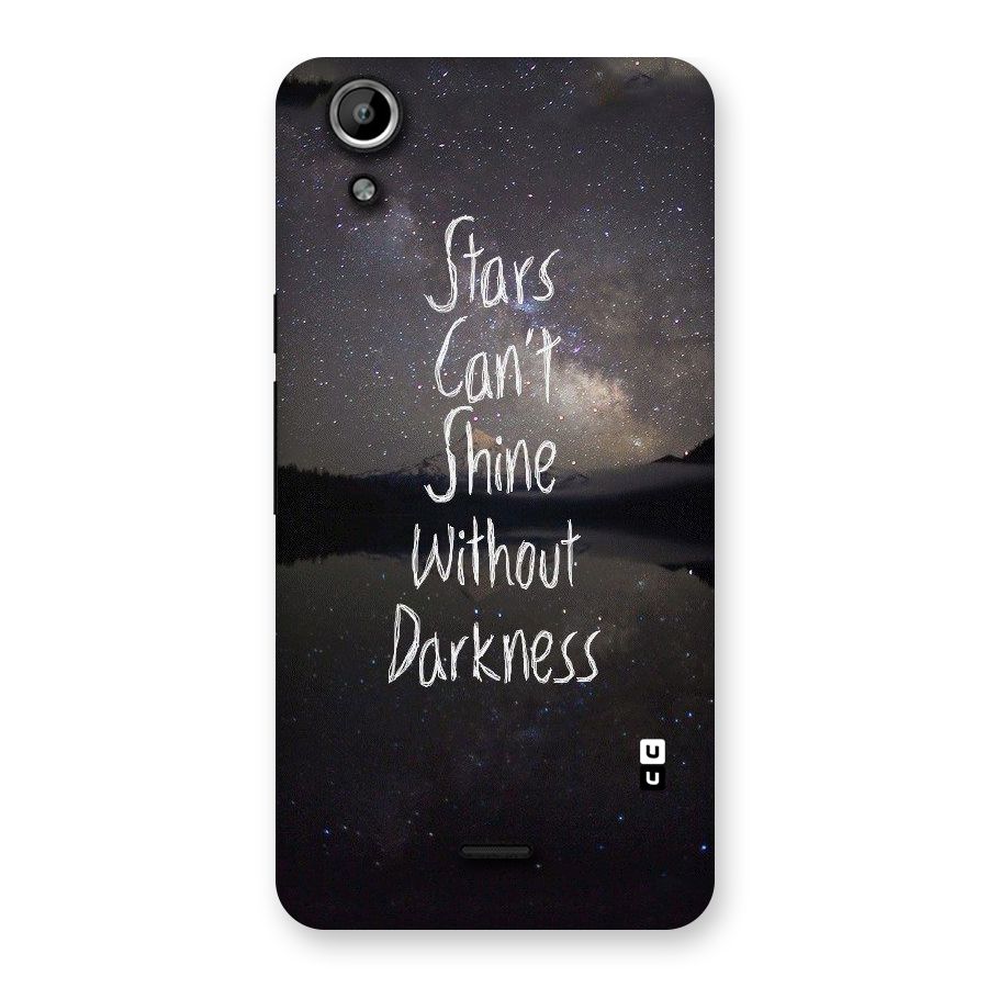 Stars Shine Back Case for Micromax Canvas Selfie Lens Q345