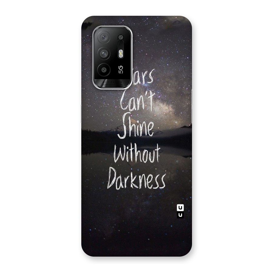 Stars Shine Back Case for Oppo F19 Pro Plus 5G