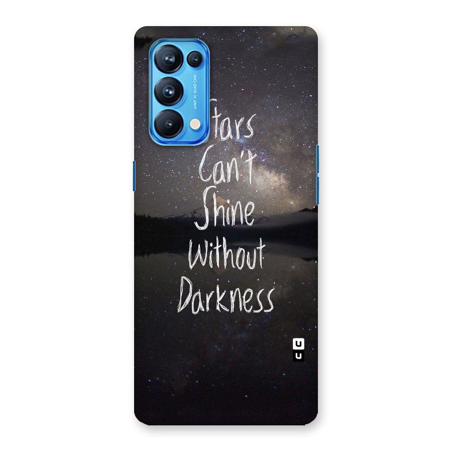 Stars Shine Back Case for Oppo Reno5 Pro 5G