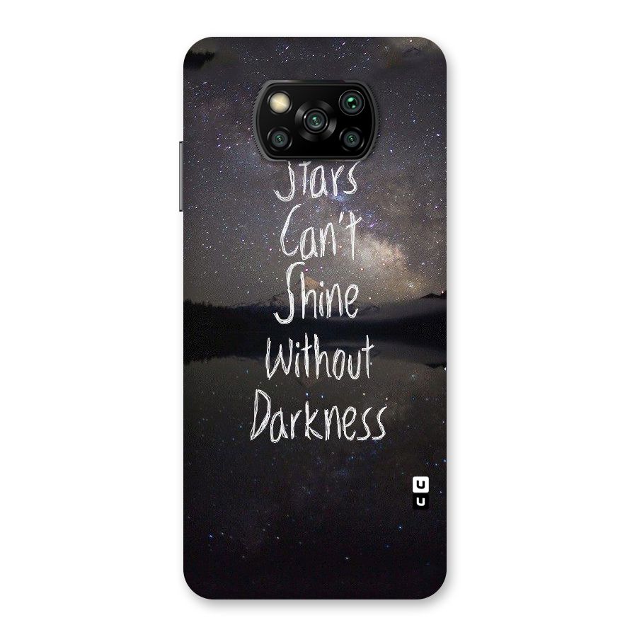 Stars Shine Back Case for Poco X3