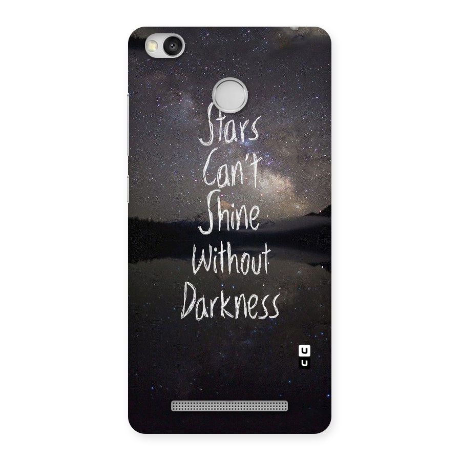 Stars Shine Back Case for Redmi 3S Prime