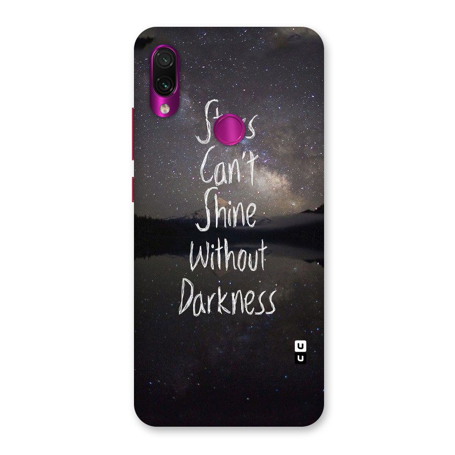 Stars Shine Back Case for Redmi Note 7 Pro