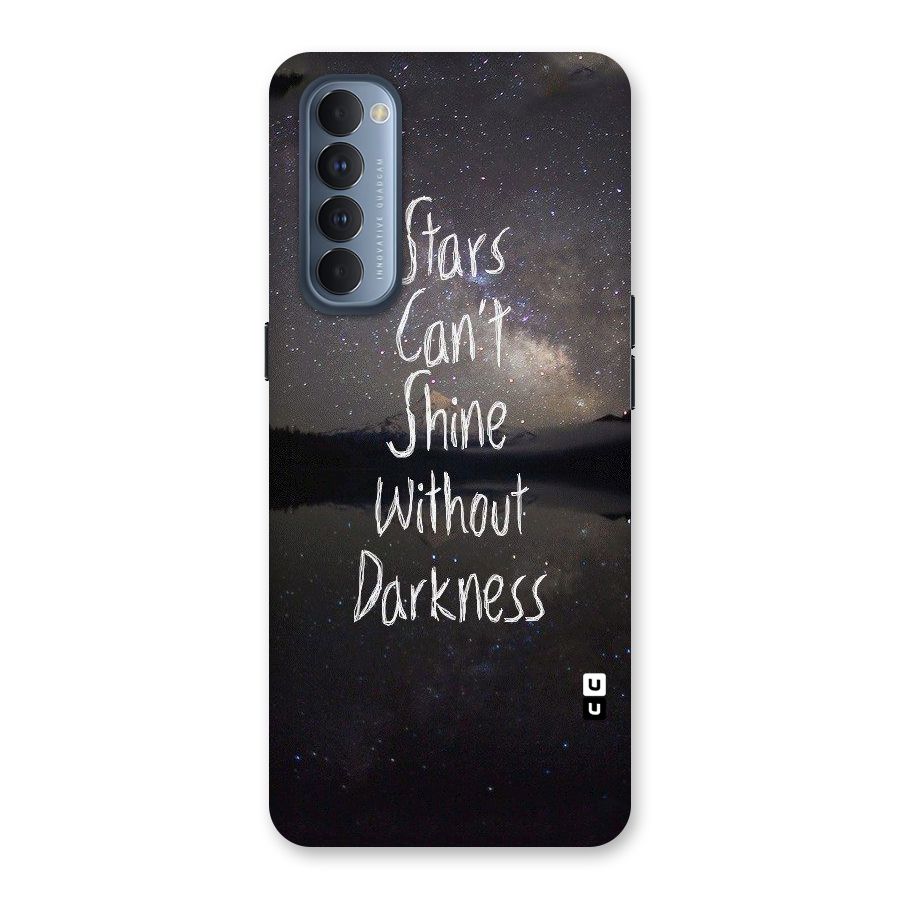 Stars Shine Back Case for Reno4 Pro