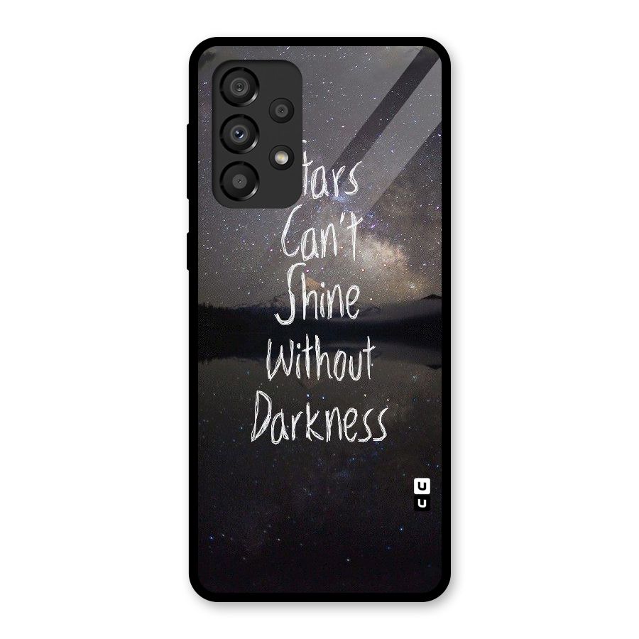 Stars Shine Glass Back Case for Galaxy A33 5G