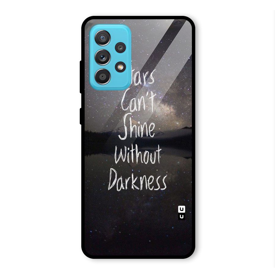 Stars Shine Glass Back Case for Galaxy A52s 5G