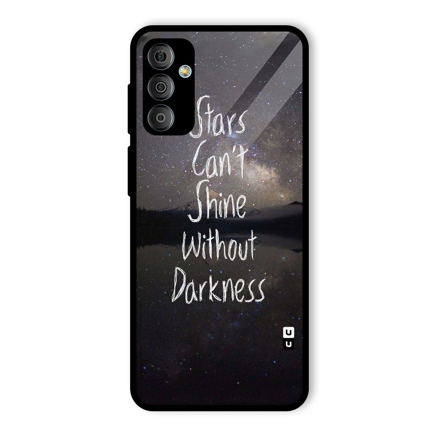 Stars Shine Glass Back Case for Galaxy F23