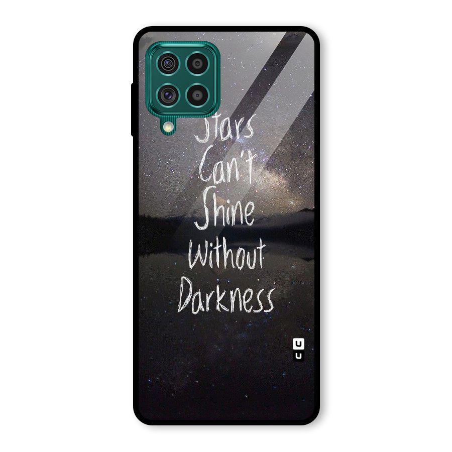 Stars Shine Glass Back Case for Galaxy F62
