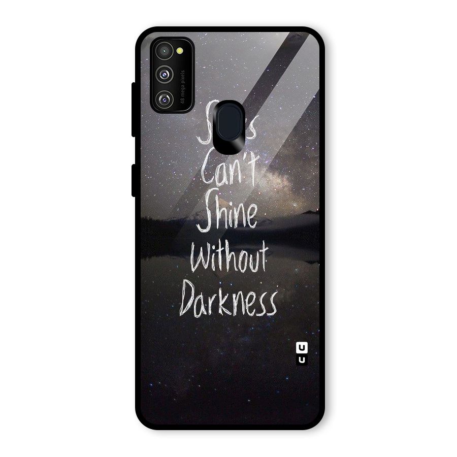 Stars Shine Glass Back Case for Galaxy M30s