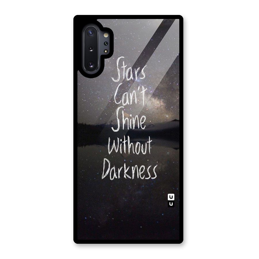 Stars Shine Glass Back Case for Galaxy Note 10 Plus