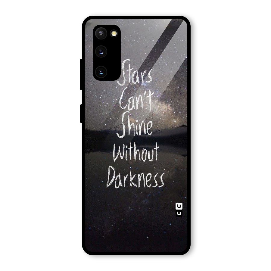 Stars Shine Glass Back Case for Galaxy S20 FE 5G