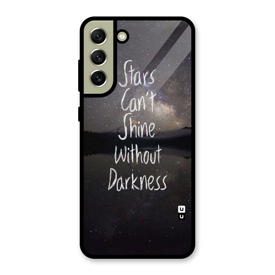 Stars Shine Glass Back Case for Galaxy S21 FE 5G