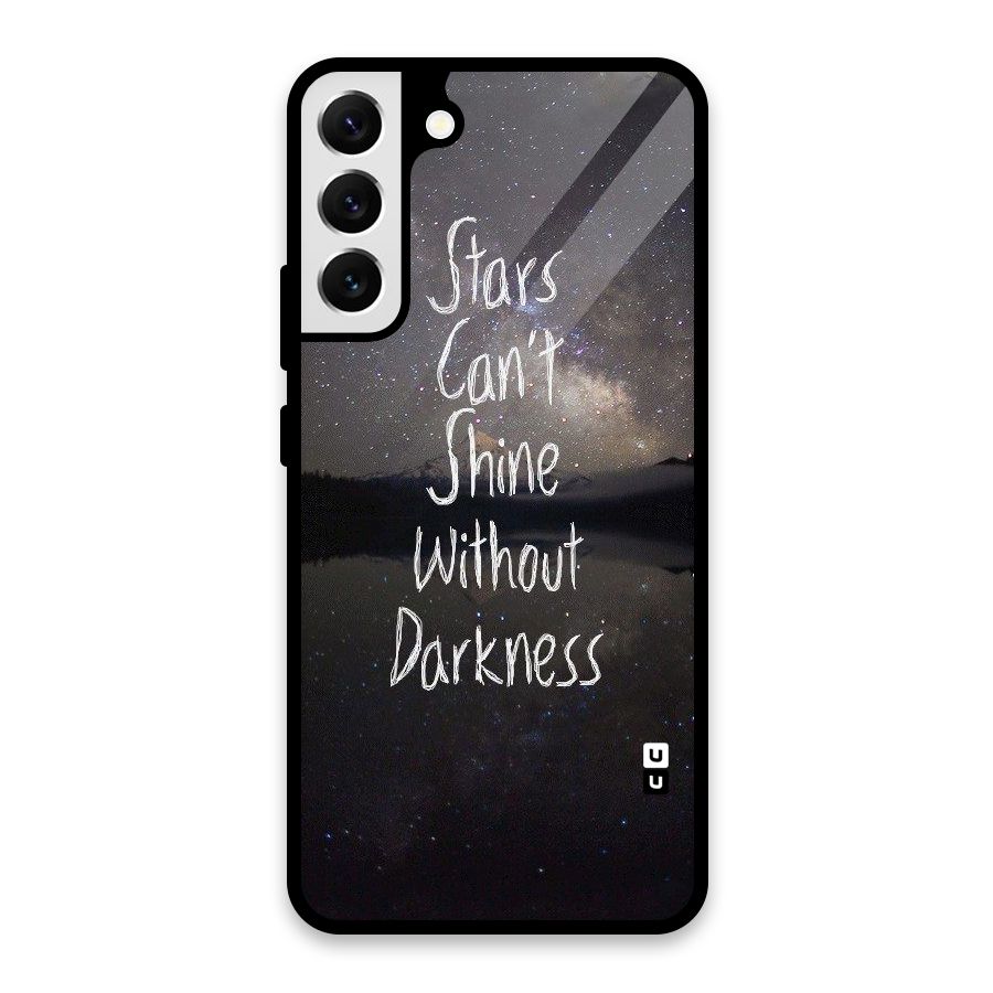 Stars Shine Glass Back Case for Galaxy S22 Plus 5G