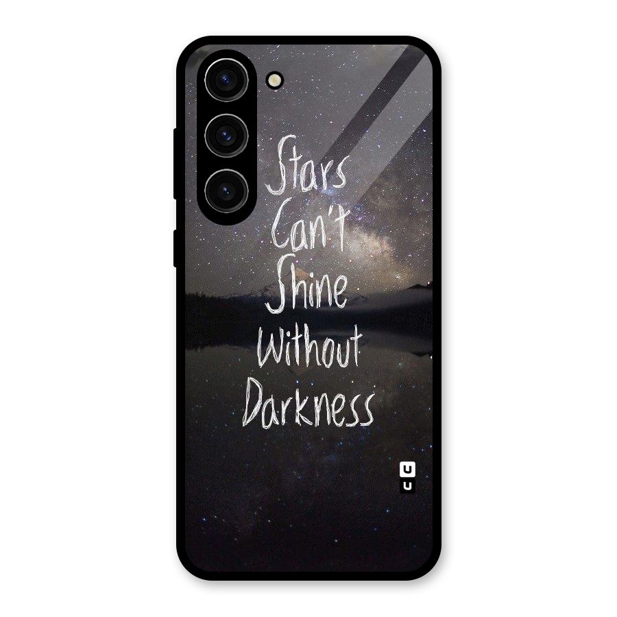 Stars Shine Glass Back Case for Galaxy S23 Plus