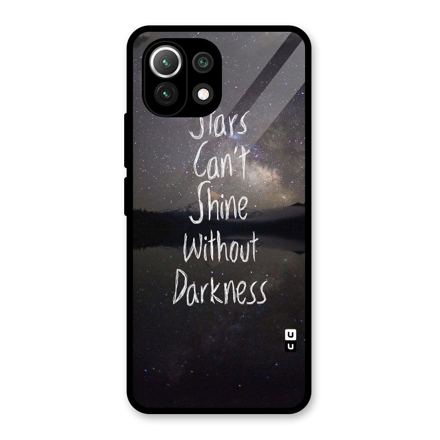 Stars Shine Glass Back Case for Mi 11 Lite NE 5G