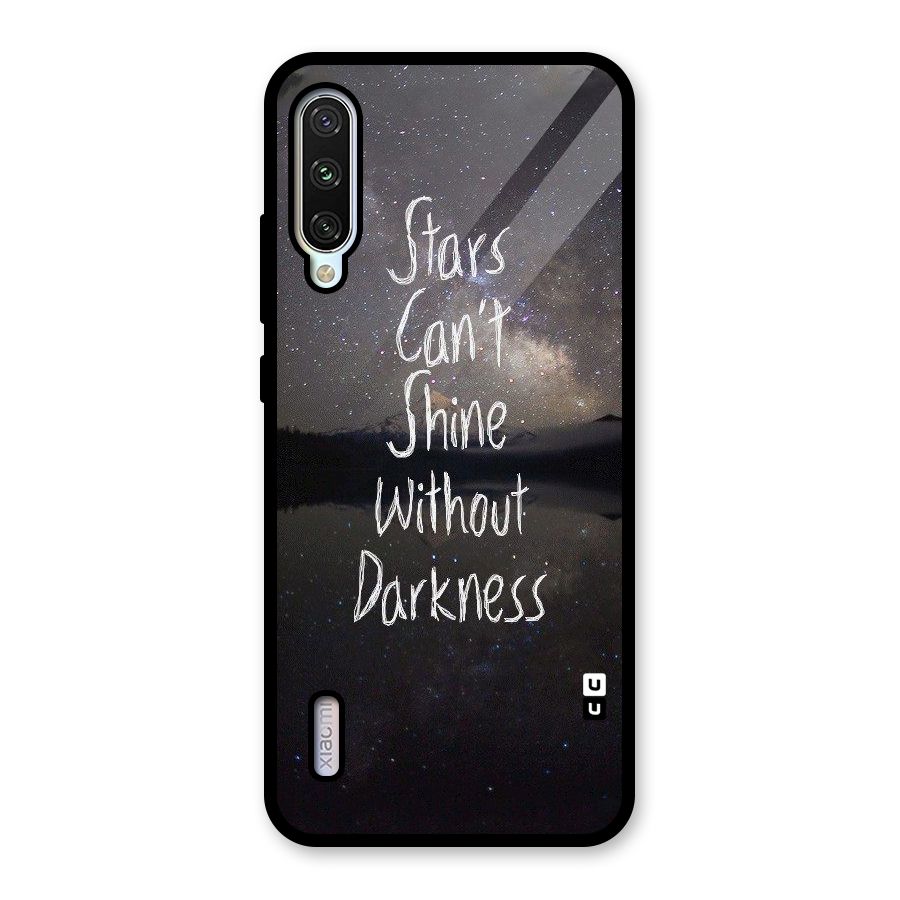 Stars Shine Glass Back Case for Mi A3