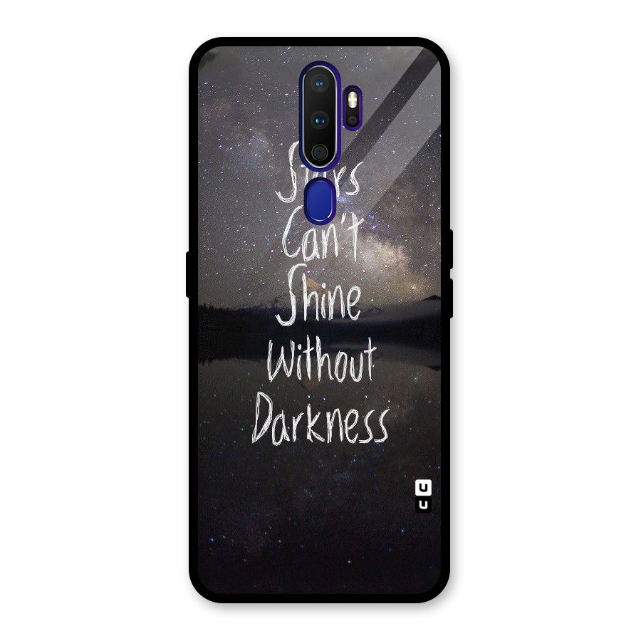 Stars Shine Glass Back Case for Oppo A9 (2020)