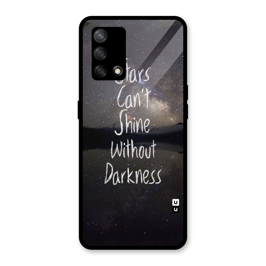 Stars Shine Glass Back Case for Oppo F19