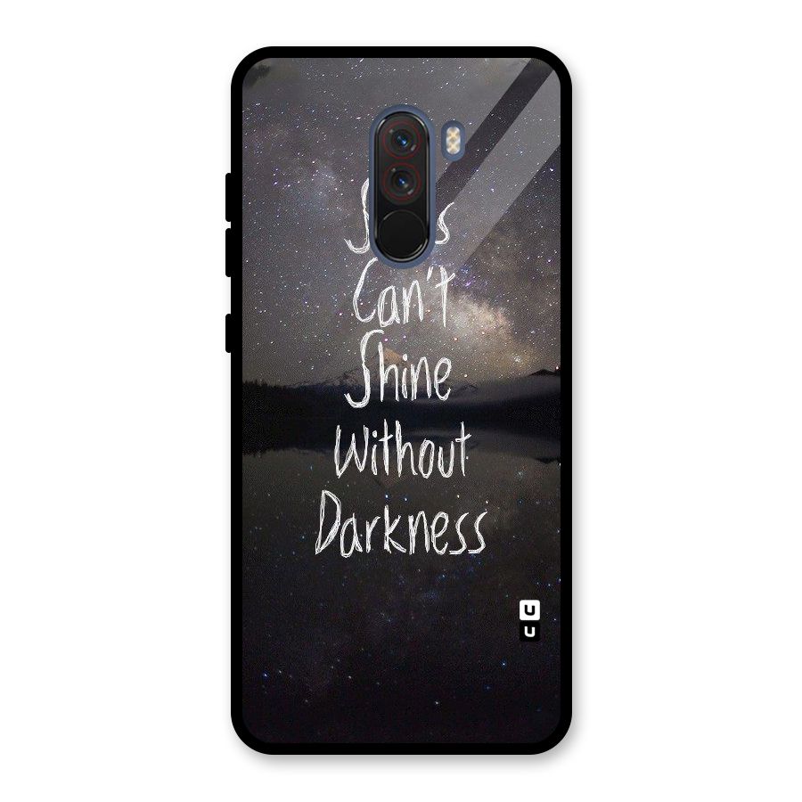 Stars Shine Glass Back Case for Poco F1