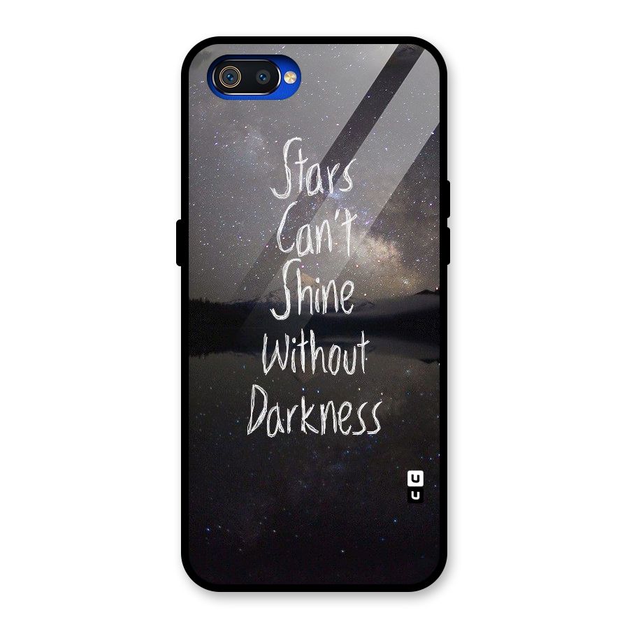 Stars Shine Glass Back Case for Realme C2