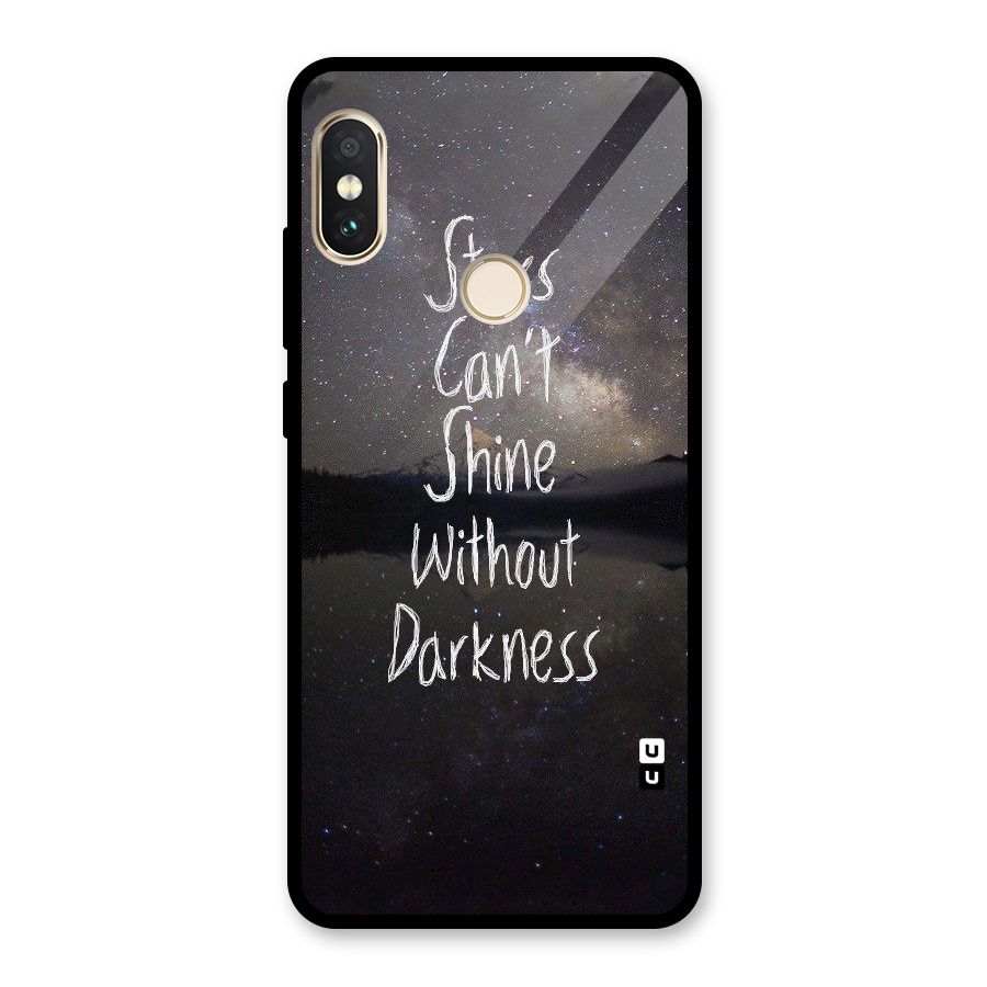 Stars Shine Glass Back Case for Redmi Note 5 Pro