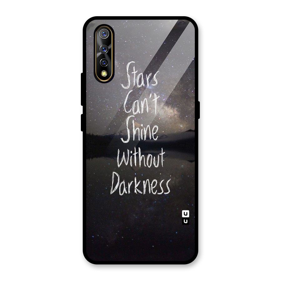 Stars Shine Glass Back Case for Vivo S1