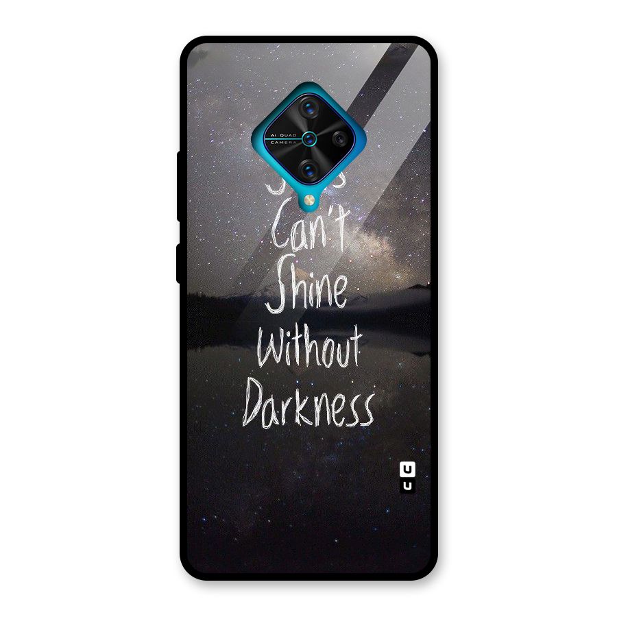 Stars Shine Glass Back Case for Vivo S1 Pro