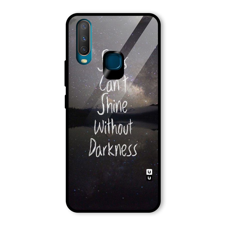 Stars Shine Glass Back Case for Vivo U10