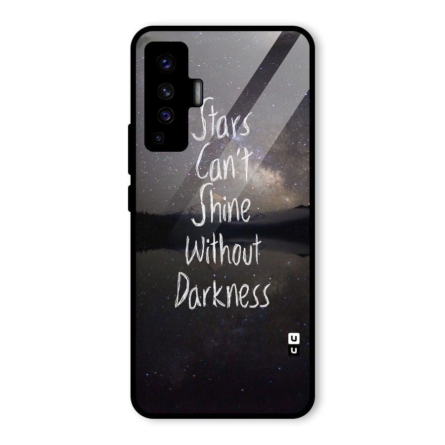 Stars Shine Glass Back Case for Vivo X50
