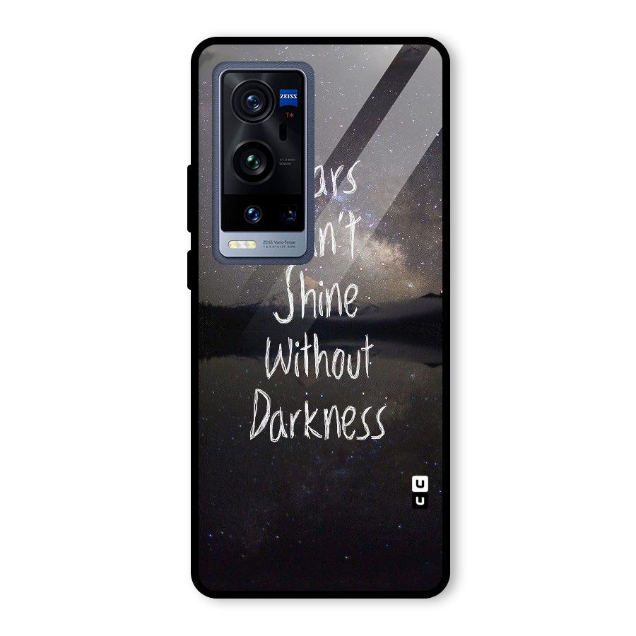 Stars Shine Glass Back Case for Vivo X60 Pro Plus