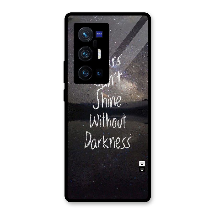 Stars Shine Glass Back Case for Vivo X70 Pro Plus