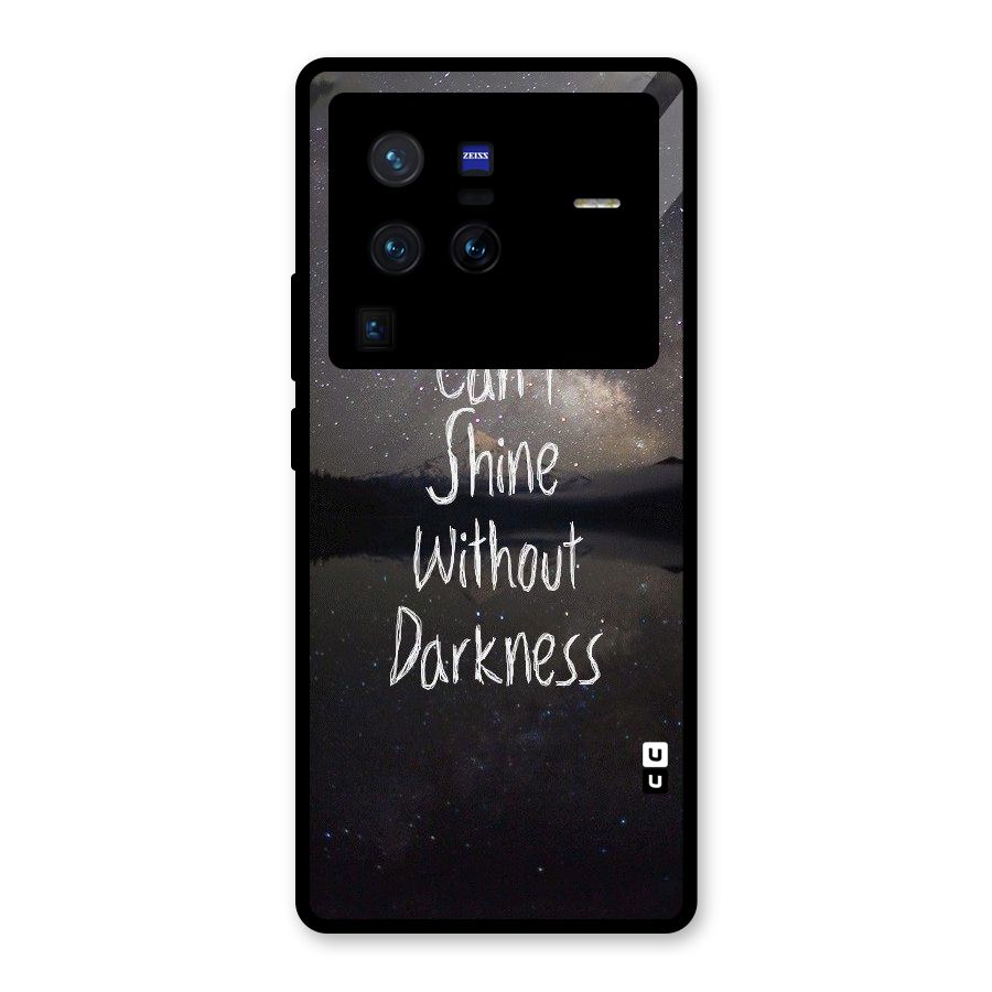 Stars Shine Glass Back Case for Vivo X80 Pro