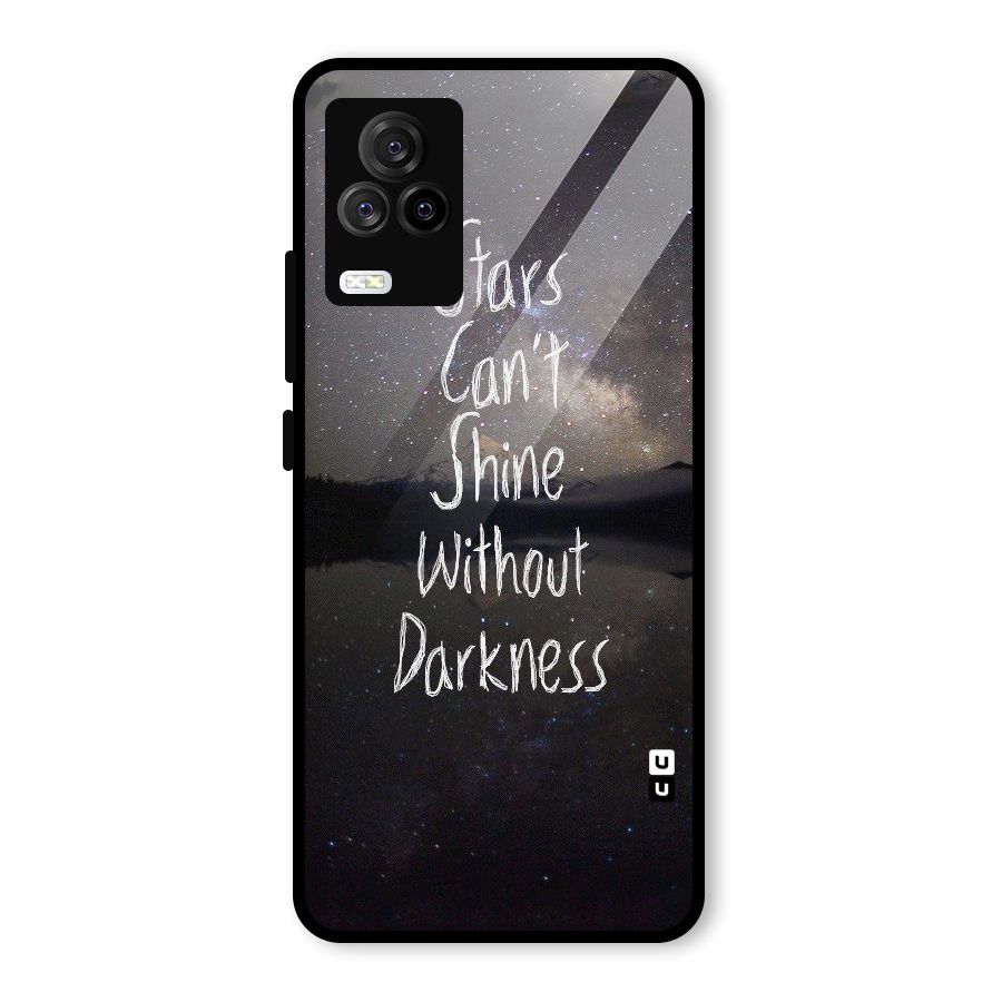 Stars Shine Glass Back Case for Vivo iQOO 7 Legend 5G