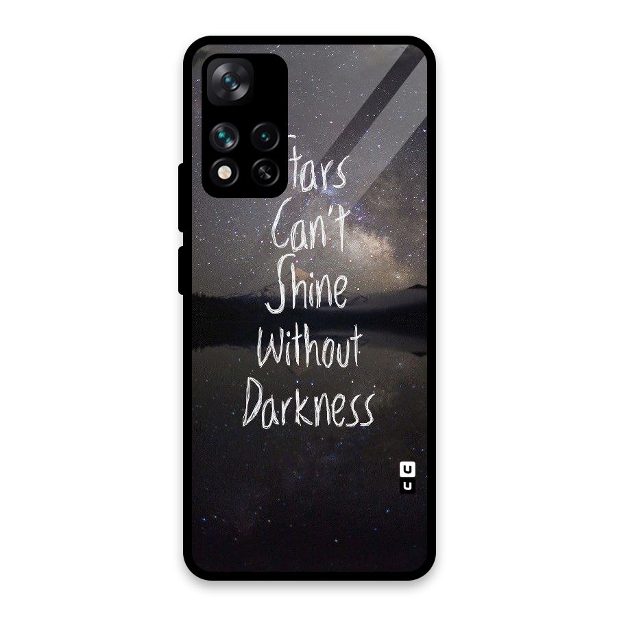 Stars Shine Glass Back Case for Xiaomi 11i HyperCharge 5G