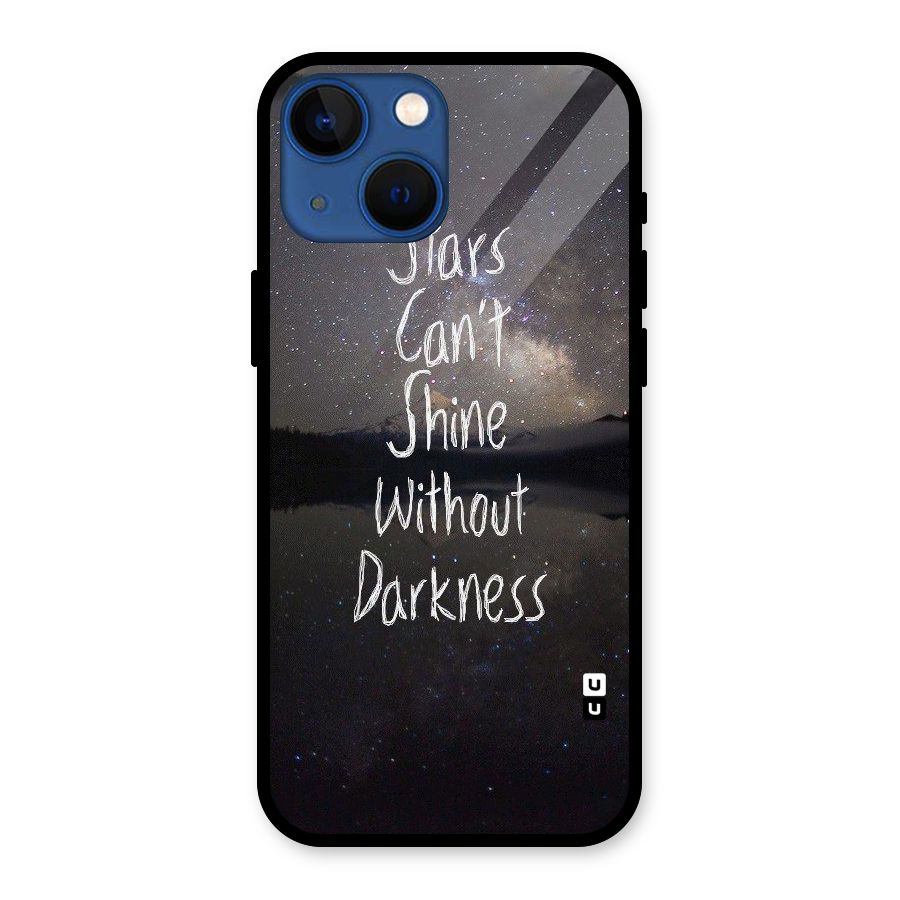 Stars Shine Glass Back Case for iPhone 13 Mini