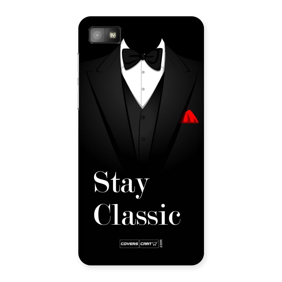 Stay Classic Back Case for Blackberry Z10