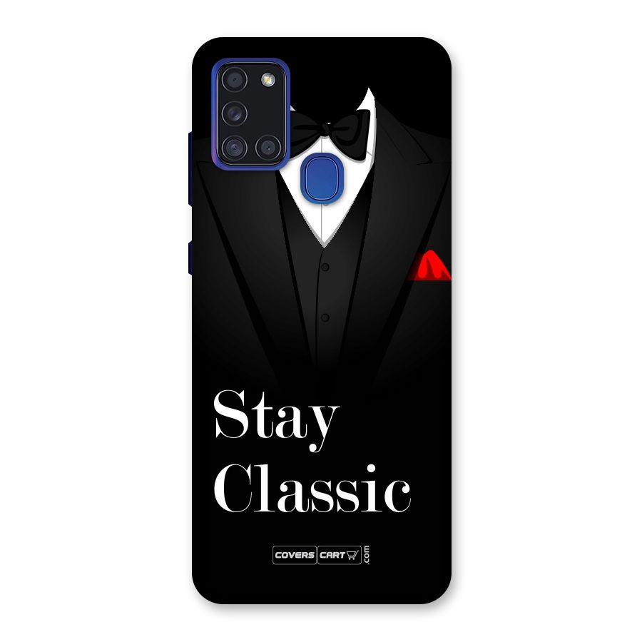 Stay Classic Back Case for Galaxy A21s