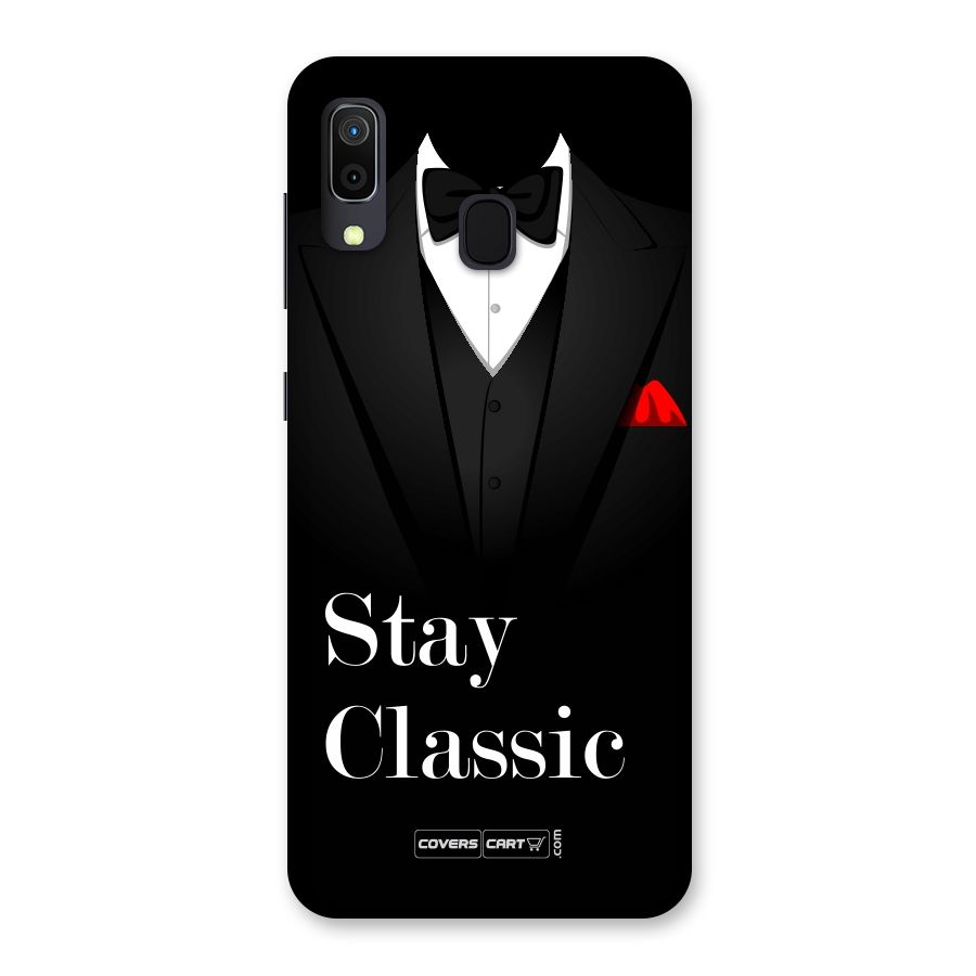Stay Classic Back Case for Galaxy A30