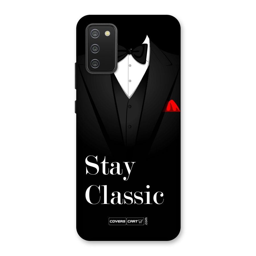 Stay Classic Back Case for Galaxy M02s
