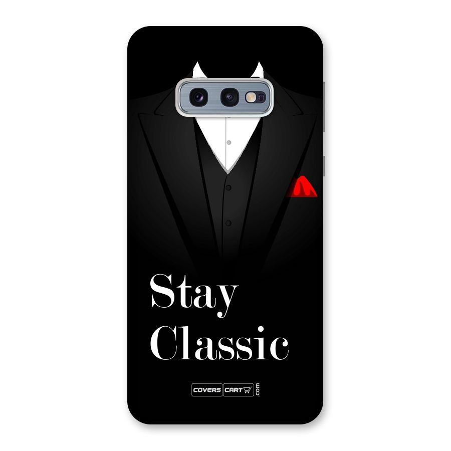 Stay Classic Back Case for Galaxy S10e