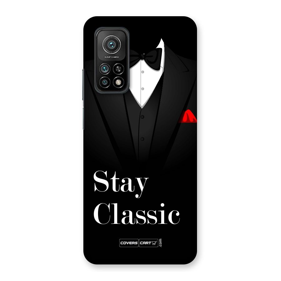 Stay Classic Back Case for Mi 10T 5G