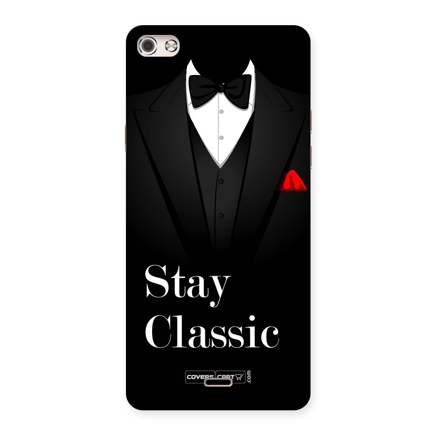 Stay Classic Back Case for Micromax Canvas Silver 5