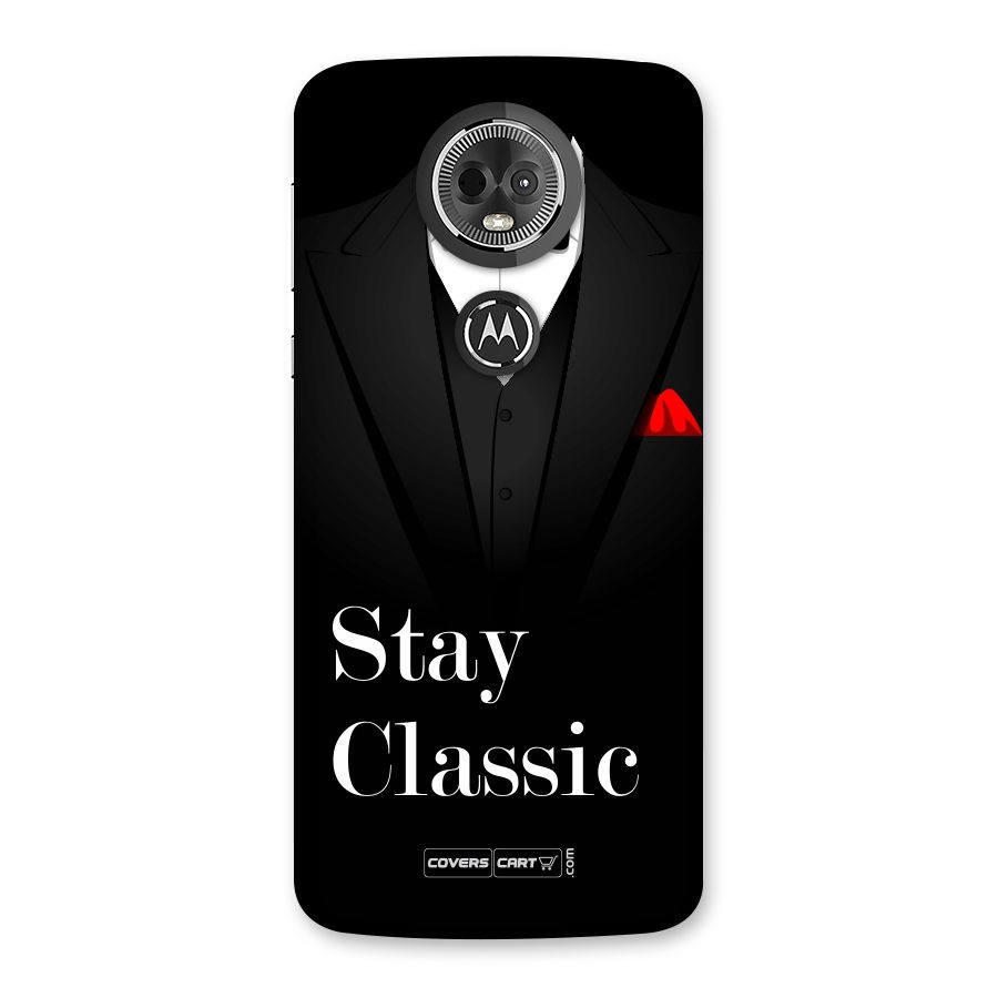 Stay Classic Back Case for Moto E5 Plus