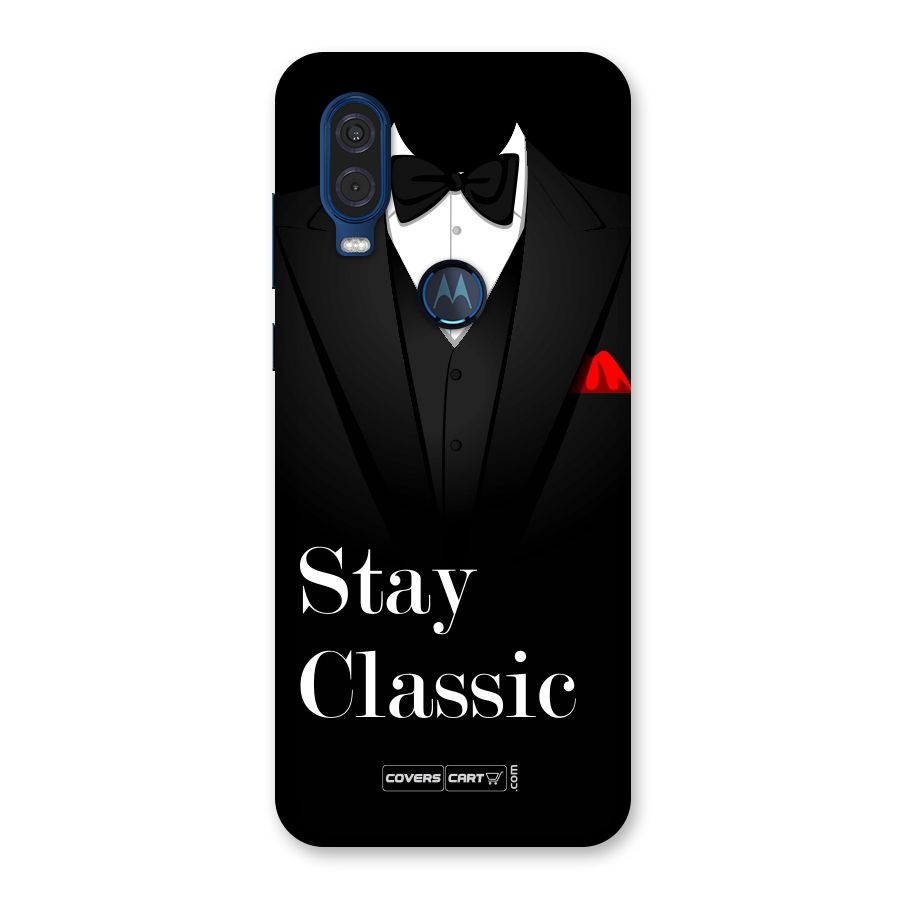 Stay Classic Back Case for Motorola One Vision